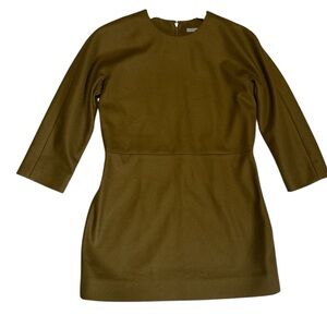 COS Olive Green Tunic Top